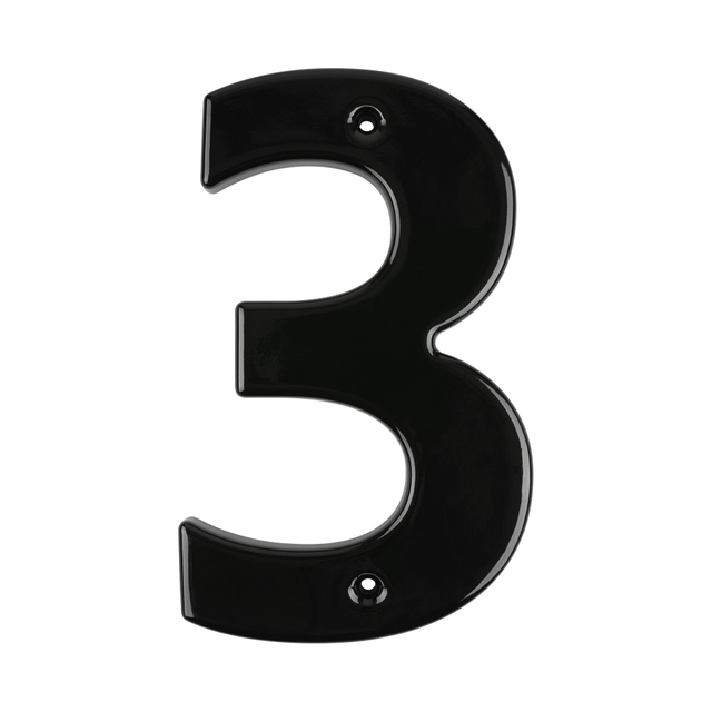 Elegante targa numero di case in ceramica per case europee